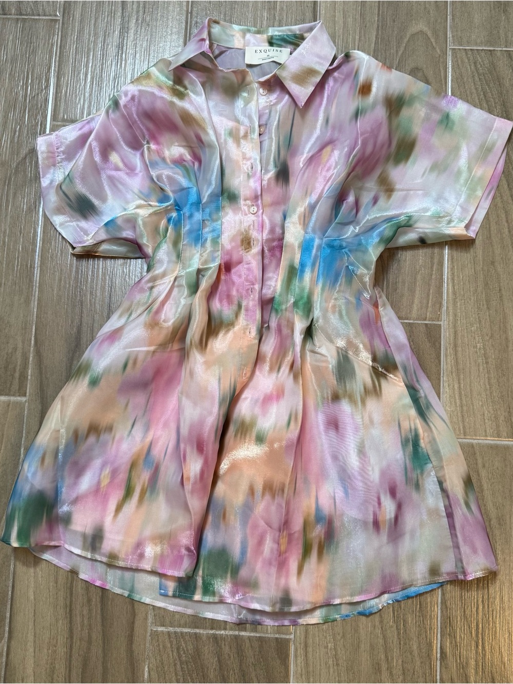 Anthropologie Tobie Organza Dress